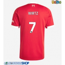 Maglie da calcio Liverpool Florian Wirtz #7 Prima Maglia 2025-26 Manica Corta